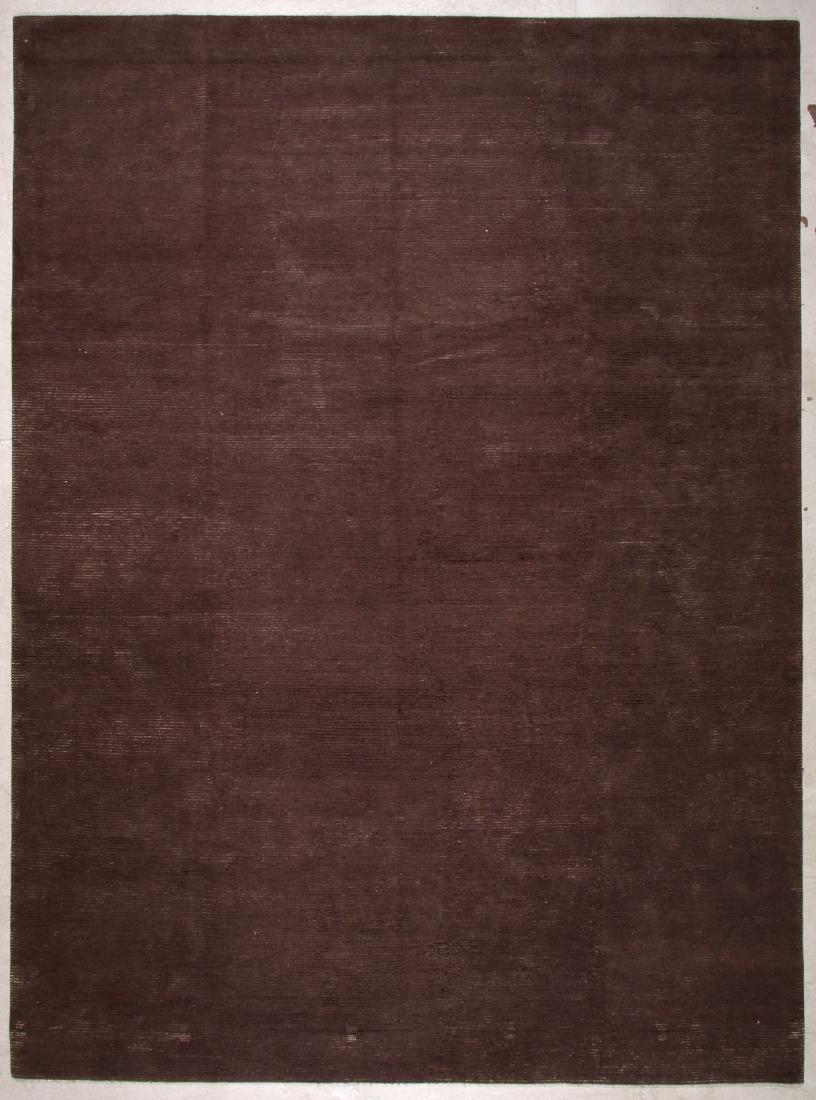 Modern Tibetan Wool & Silk Rug: 9'1'' x 12'4'': Modern Tibetan Wool & Silk Rug, Nepal: 9'1'' x 12'4'' (277 x 148 cm). The Great Cyber Monday No Reserve Rug Auction! No Hidden or Confidential Reserves. Bids Accepted at the Online START PRICE.
