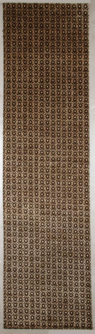 Modern Tibetan Wool & Silk Rug: 5' x 16'11'': Modern Tibetan Wool & Silk Rug, Nepal: 5' x 16'11'' (152 x 516 cm). The Great Cyber Monday No Reserve Rug Auction! No Hidden or Confidential Reserves. Bids Accepted at the Online START PRICE.