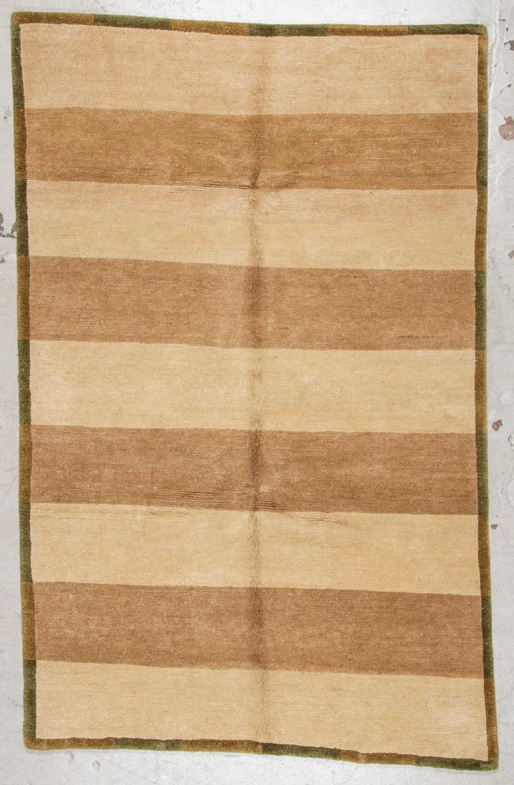 Modern Tibetan Wool & Silk Rug: 5'6'' x 8'7'': Modern Tibetan Wool & Silk Rug, Nepal: 5'6'' x 8'7'' (168 x 262 cm). The Great Cyber Monday No Reserve Rug Auction! No Hidden or Confidential Reserves. Bids Accepted at the Online START PRICE.