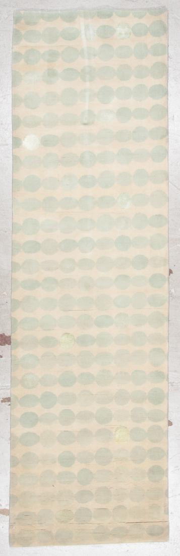 Modern Tibetan Wool & Silk Rug: 3' x 10'2'' (1 of 5)