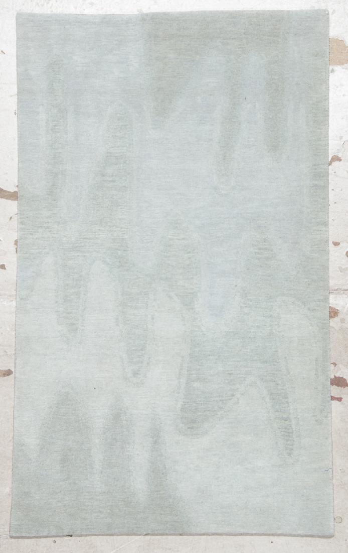 Modern Tibetan Rug: 3'1'' x 5'1'': Modern Tibetan Rug, Nepal: 3'1'' x 5'1'' (94 x 155 cm). The Great Cyber Monday No Reserve Rug Auction! No Hidden or Confidential Reserves. Bids Accepted at the Online START PRICE.