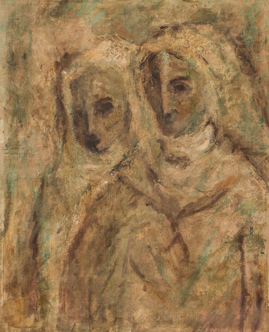 Pedro Pablo Astorga (Cuban, 20th c.) Copla Para: Pedro Pablo Astorga (Cuban, 20th c.) Copla Para, 1982, oil painting on canvas, unsigned. Size: 21'' x 17'', 53 x 43 cm (stretcher). Provenance: Ex. Michael Lawrence Collection, Philadelphia, PA; Priva