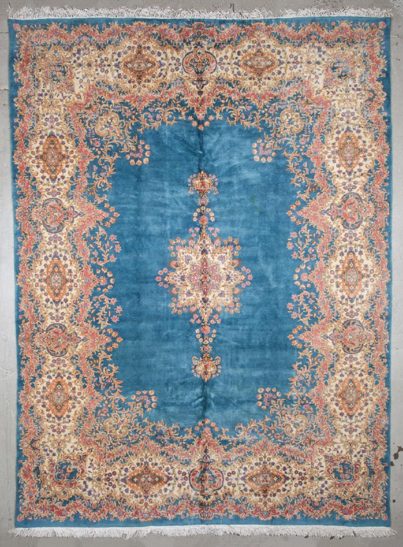 Kerman Rug: 11'6'' x 16'2'': Kerman Rug, Persia: 11'6'' x 16'2'' (351 x 493 cm).