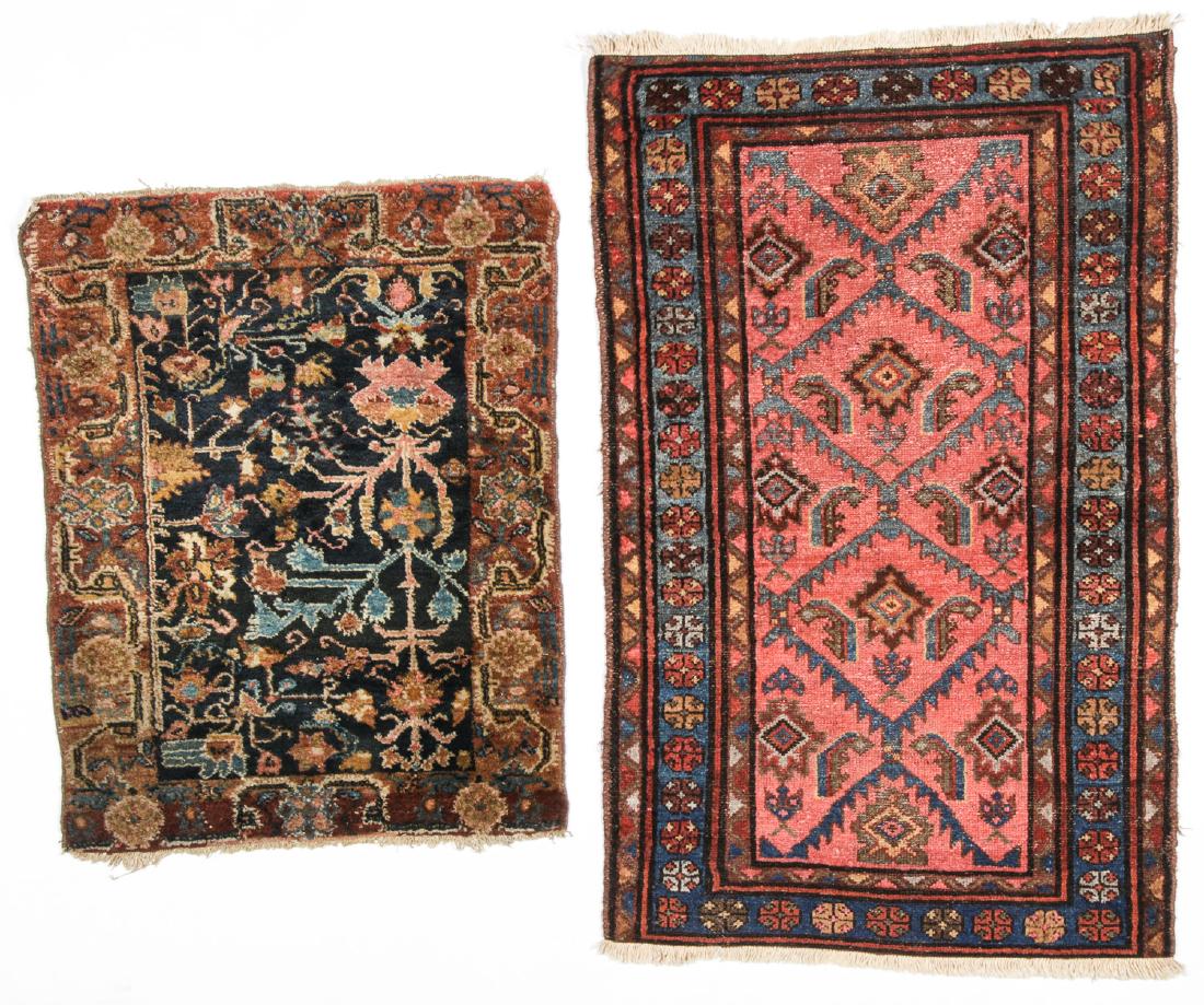 2 Antique Hamadan Rugs