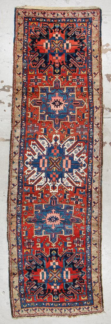 Antique Karadja Rug, Persia: 3' x 10'8'' (1 of 7)