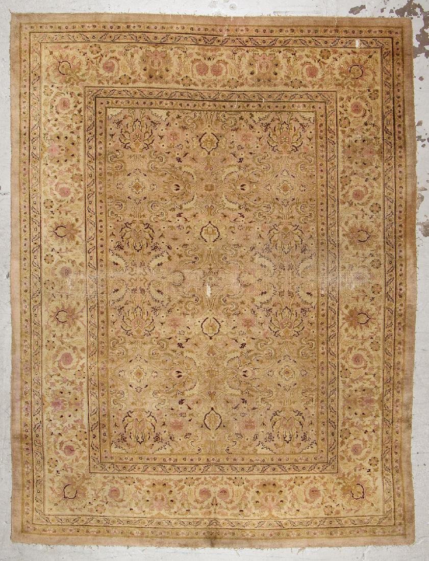 Antique Agra Rug, India: 7'11'' x 10'6'': Antique Agra Rug, India: 7'11'' x 10'6'' (241 x 320 cm). Late 19th c.