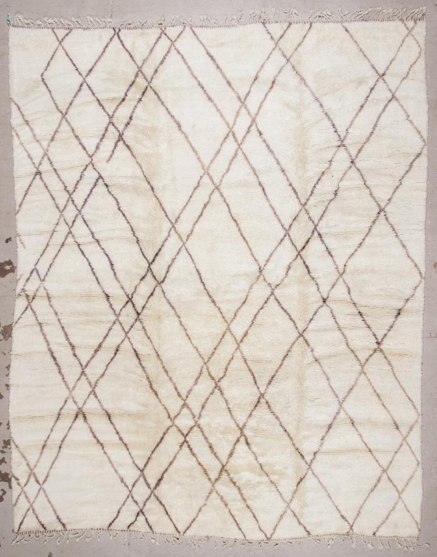 Modern Beni Ourain Rug: 9'7'' x 11'10'' (1 of 7)
