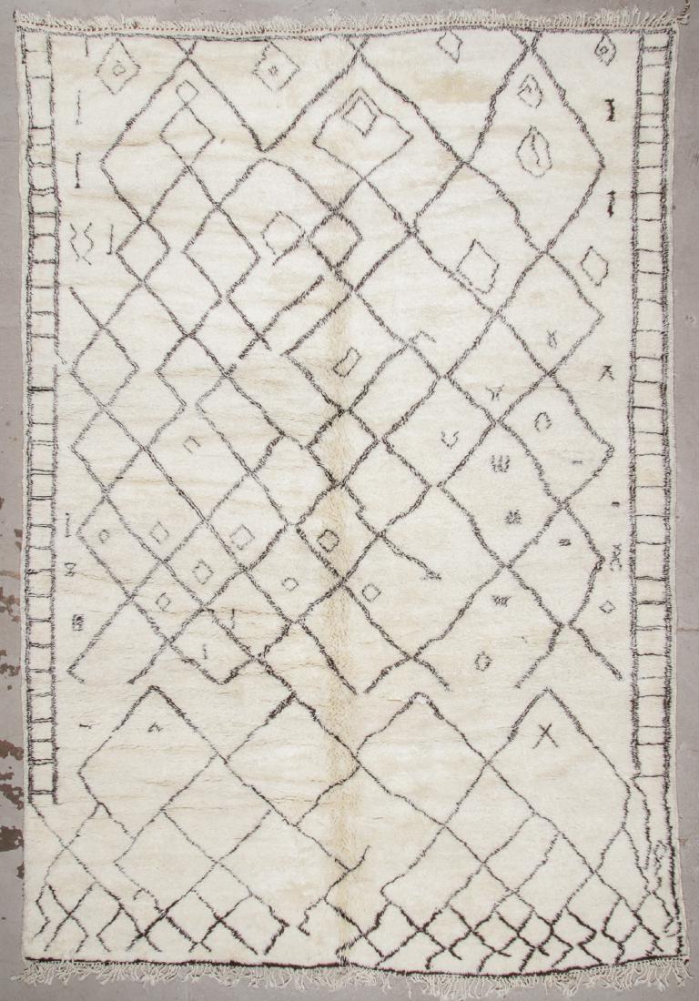 Modern Beni Ourain Rug: 9'11'' x 14'1'' (1 of 7)