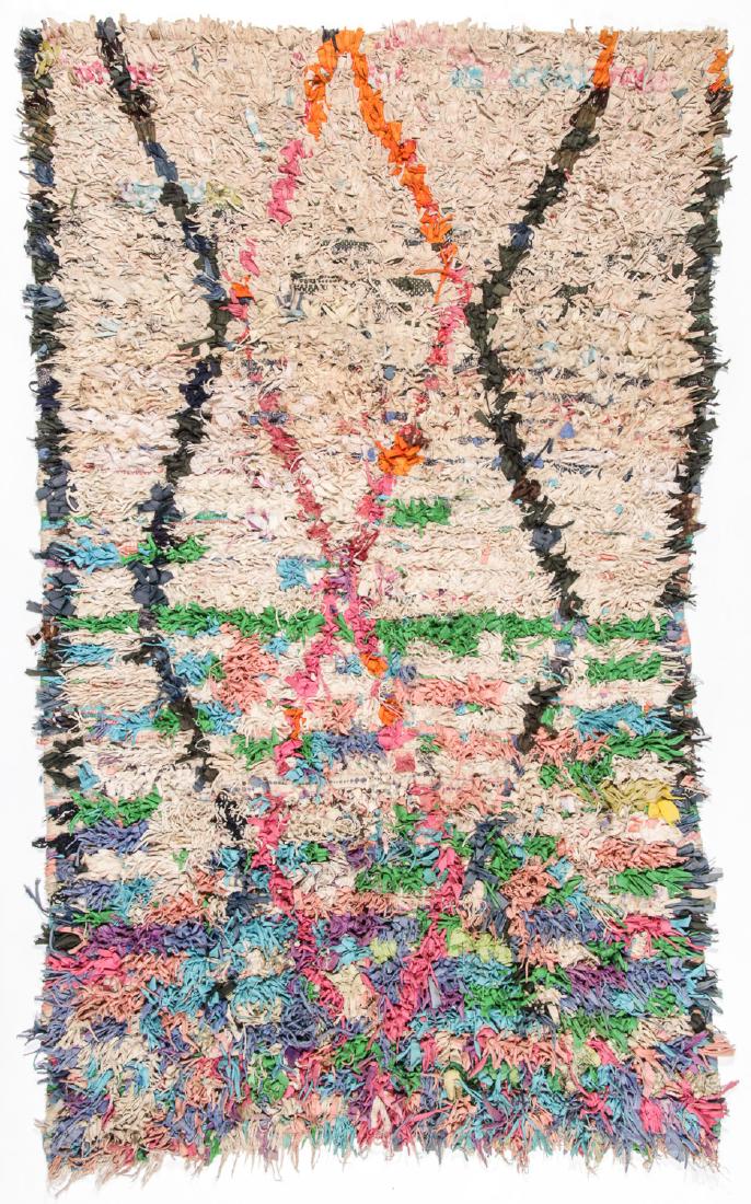 Vintage Moroccan Rug: 3'9'' x 6'5'' (1 of 6)