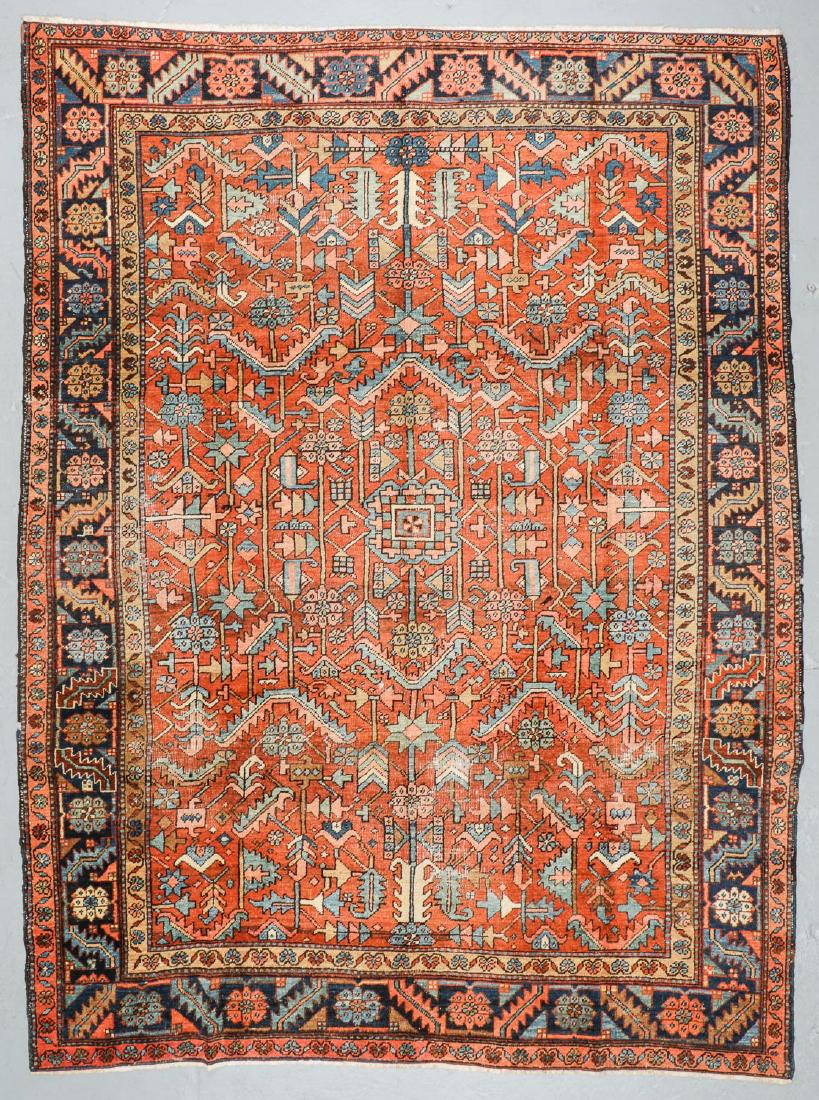 Antique Heriz Rug, Persia: 9'1'' x 12'6'' (1 of 7)