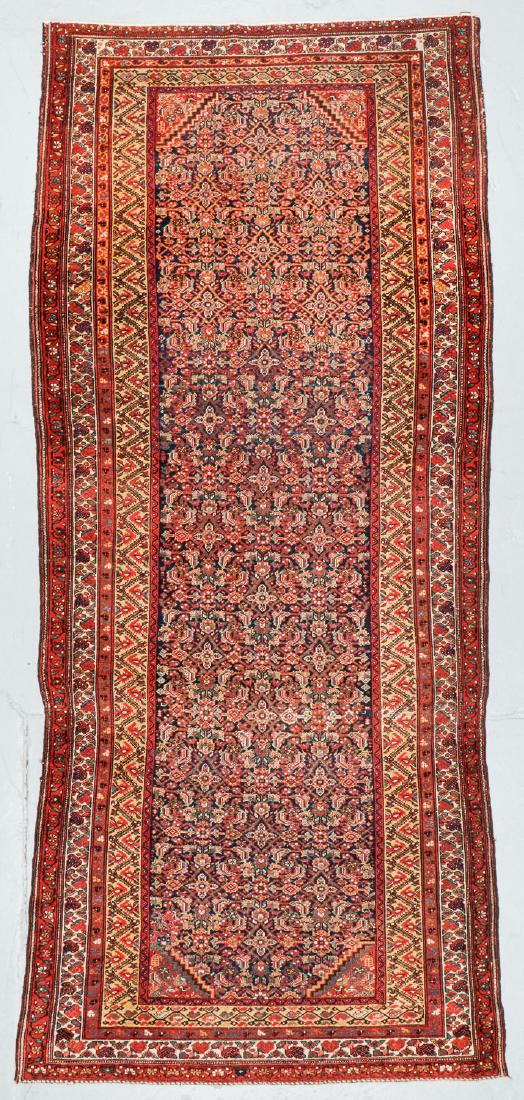 Antique West Persian Herati Rug: 4'9'' x 10'11'' (1 of 7)