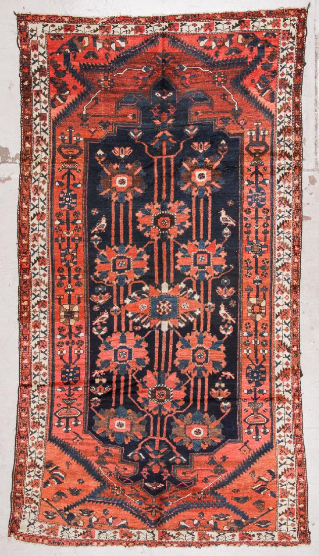 Antique Baktiari Rug, Persia: 5'2'' x 9'7'': Antique Baktiari Rug, Persia: 5'2'' x 9'7'' (157 x 292 cm). Early 20th c.