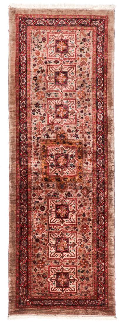 Miri Kashguli Rug, Persia: 2'7'' x 7'4'' (1 of 6)
