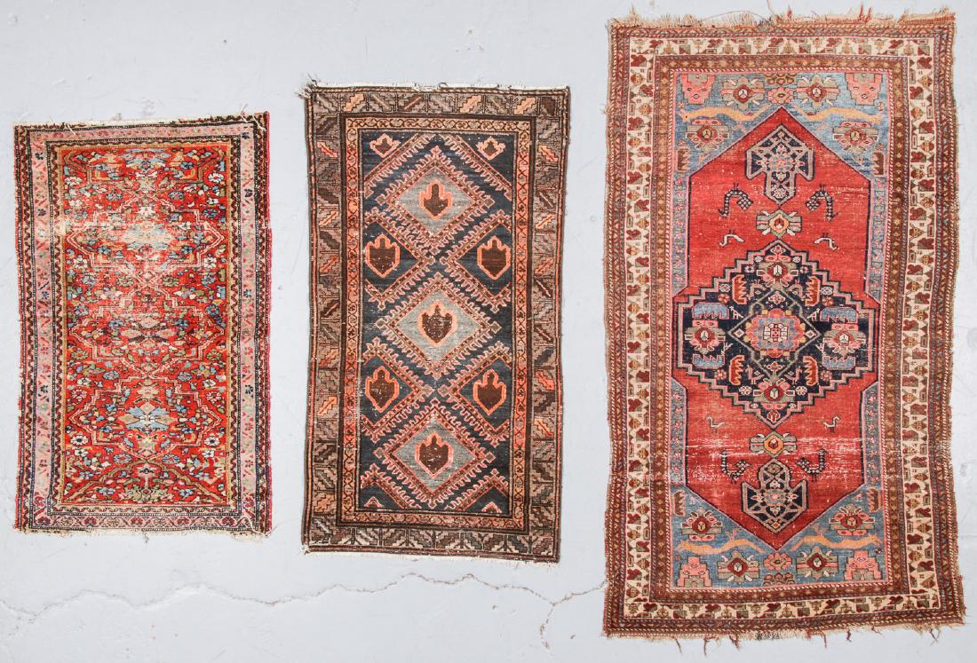 3 Antique West Persian Rugs (1 of 4)