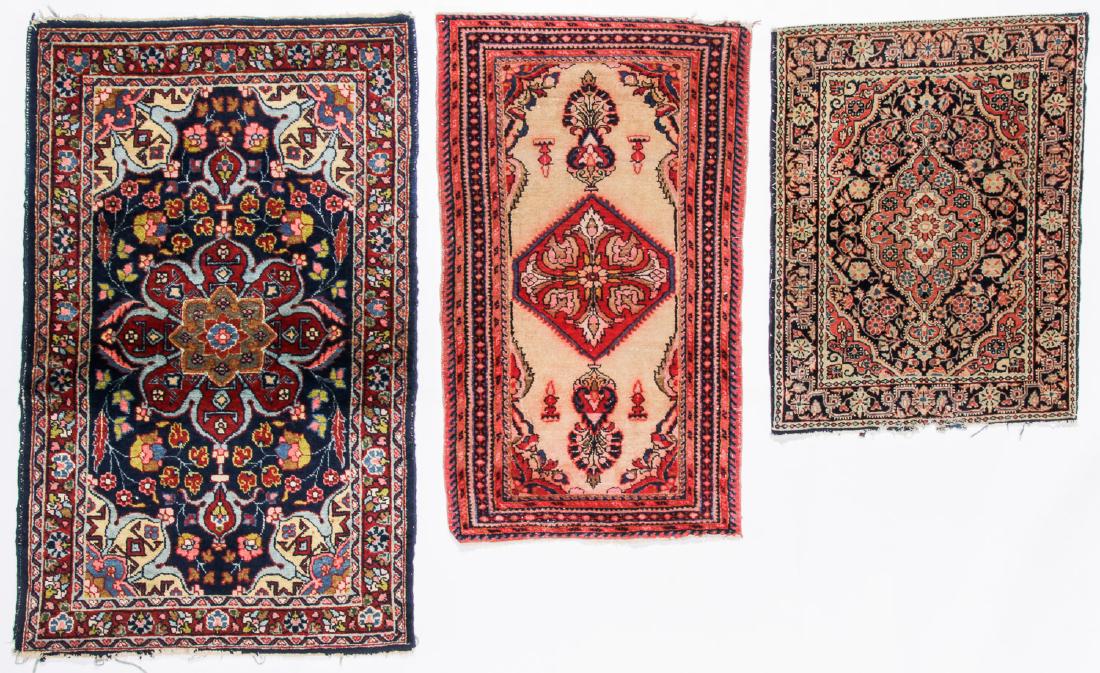 3 Antique Persian Small Rugs (1 of 5)