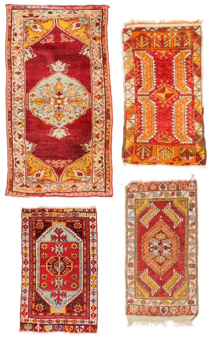 Estate Collection of 4 Antique Turkish Rugs (1 of 7)