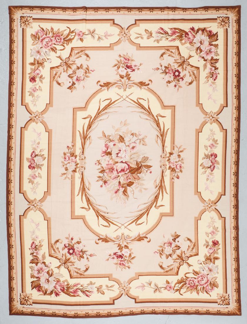 Aubusson Needlepoint Carpet: 9'9'' x 13' (1 of 7)