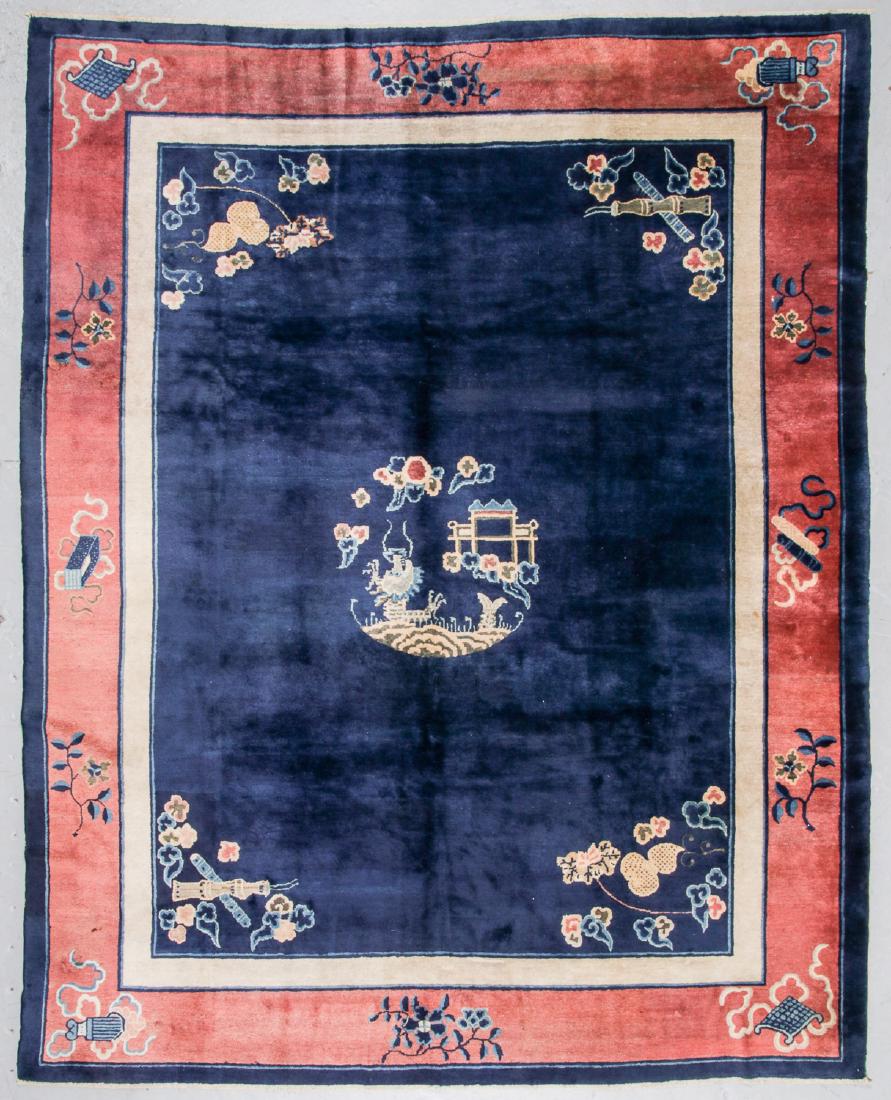 Antique Peking Rug, China: 9' x 11'4'' (1 of 7)