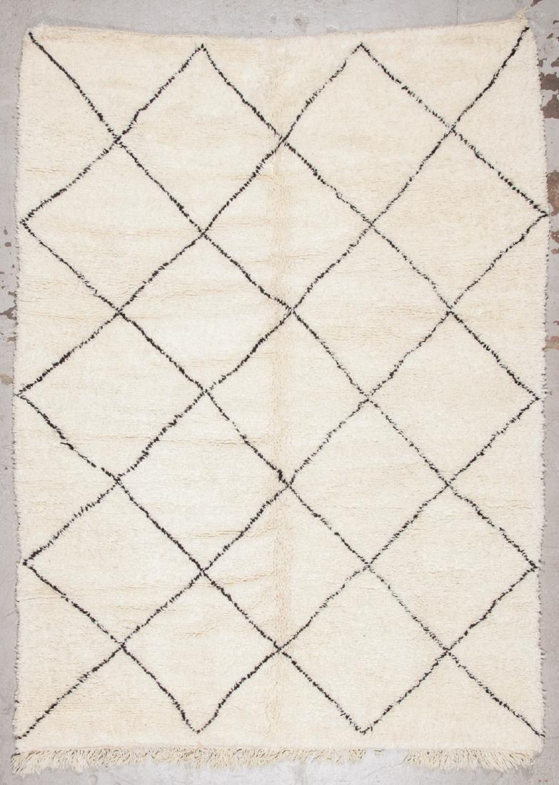 Modern Beni Ourain Rug, Morocco: 6'7'' x 9'5'' (1 of 7)