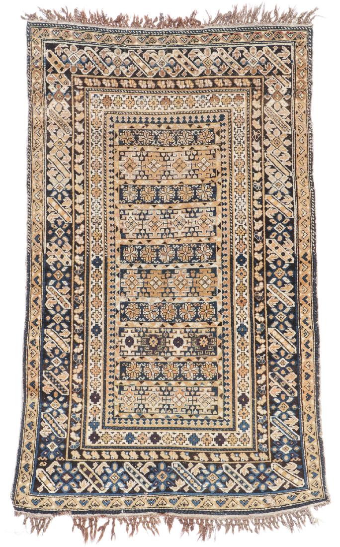 Antique Kuba Rug, Caucasus: 3'8'' x 6'4'' (1 of 7)