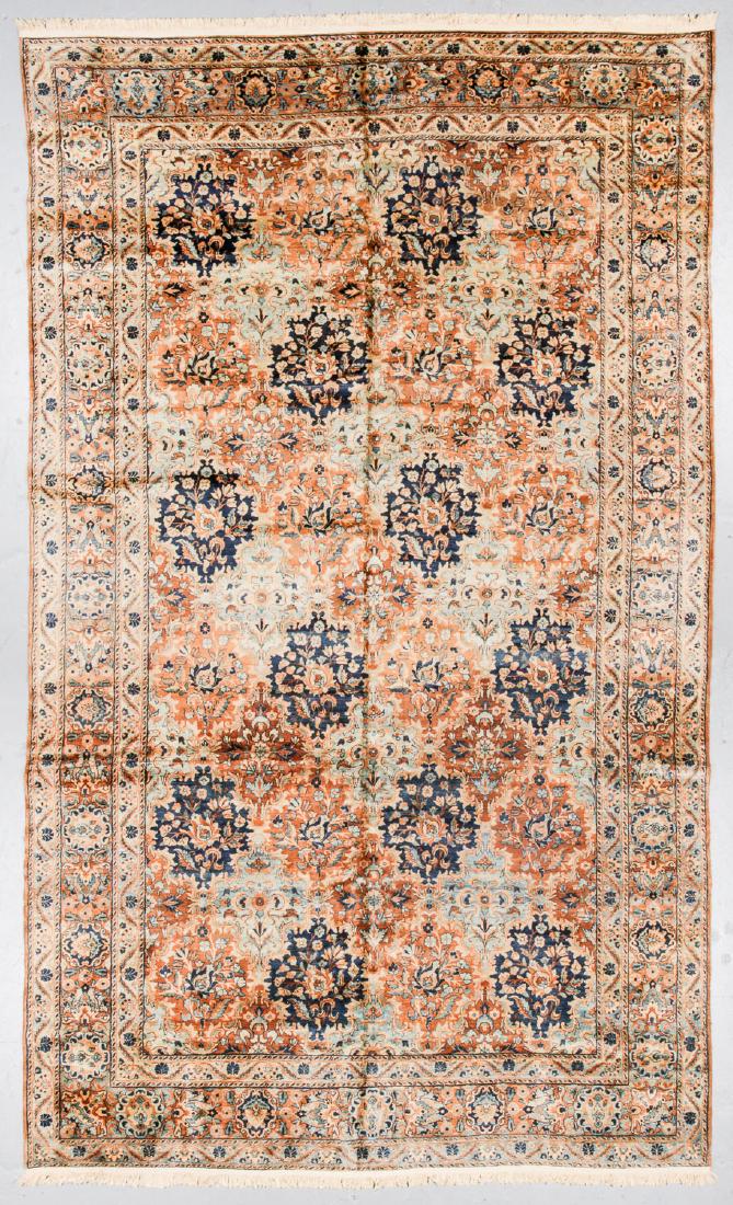 Antique Yazd Rug, Persia: 8'11'' x 15': Antique Yazd Rug, Persia. Size: 8'11'' x 15' (272 x 457 cm). Early 20th c.