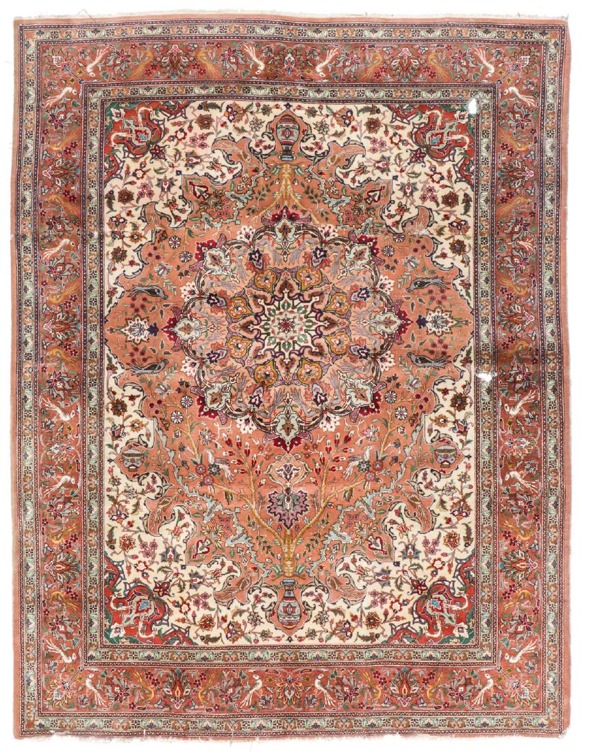 Semi-Antique Tabriz Rug, Persia: 6'9'' x 8'10'' (1 of 9)