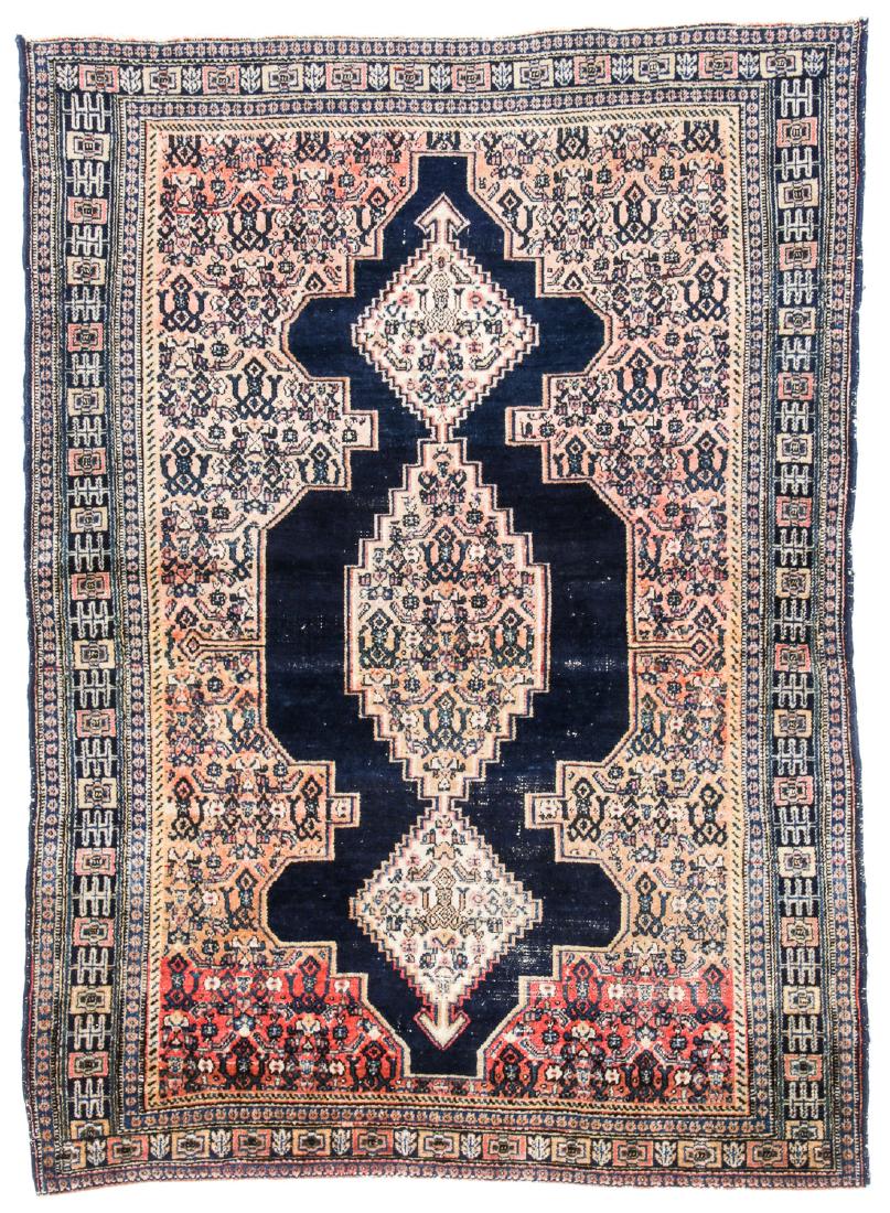 Antique Senneh Rug, Persia: 3'6'' x 4'9'' (1 of 6)