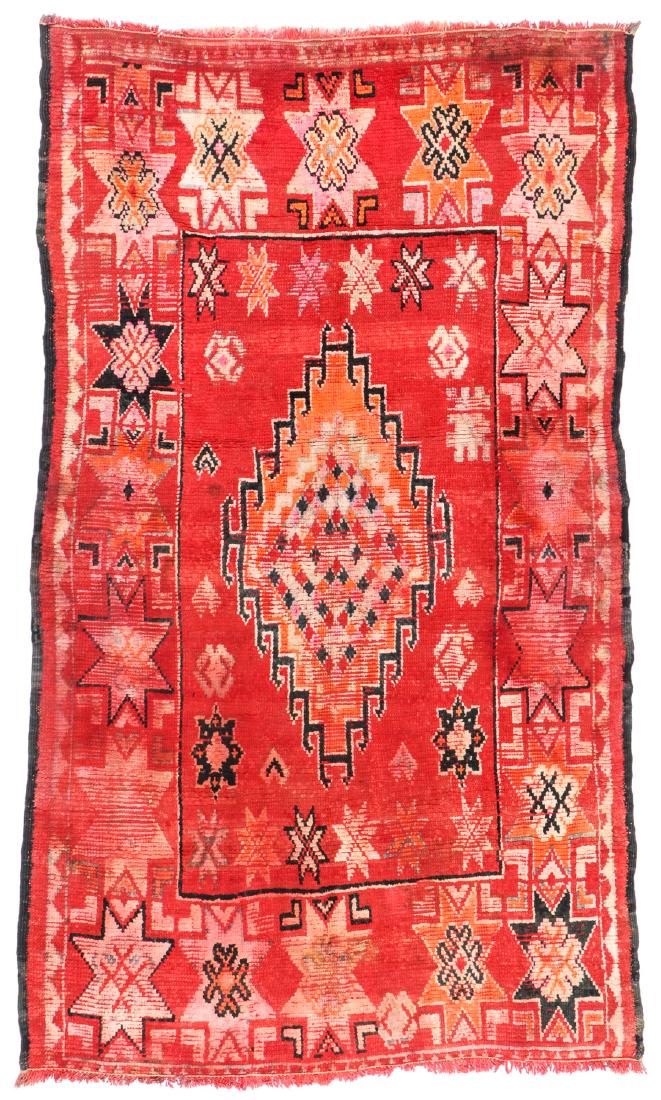 Semi-Antique Moroccan Rug, Morocco: 5'3'' x 9' (1 of 7)