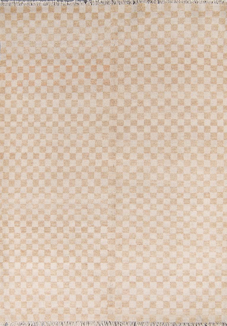 Modern Mid Century Style Natural Dye Rug: 6'1'' x 8'4'' (1 of 2)