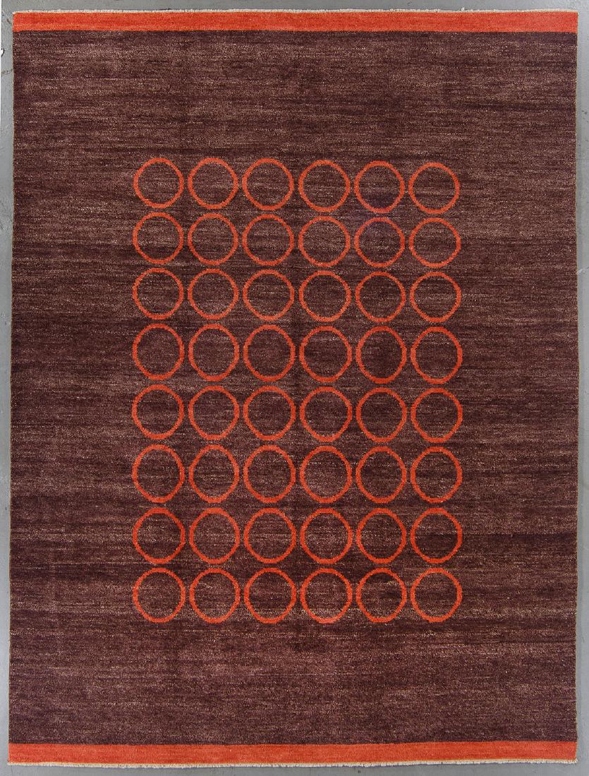 Modern Mid Century Style Natural Dye Rug: 7'10'' x (1 of 5)