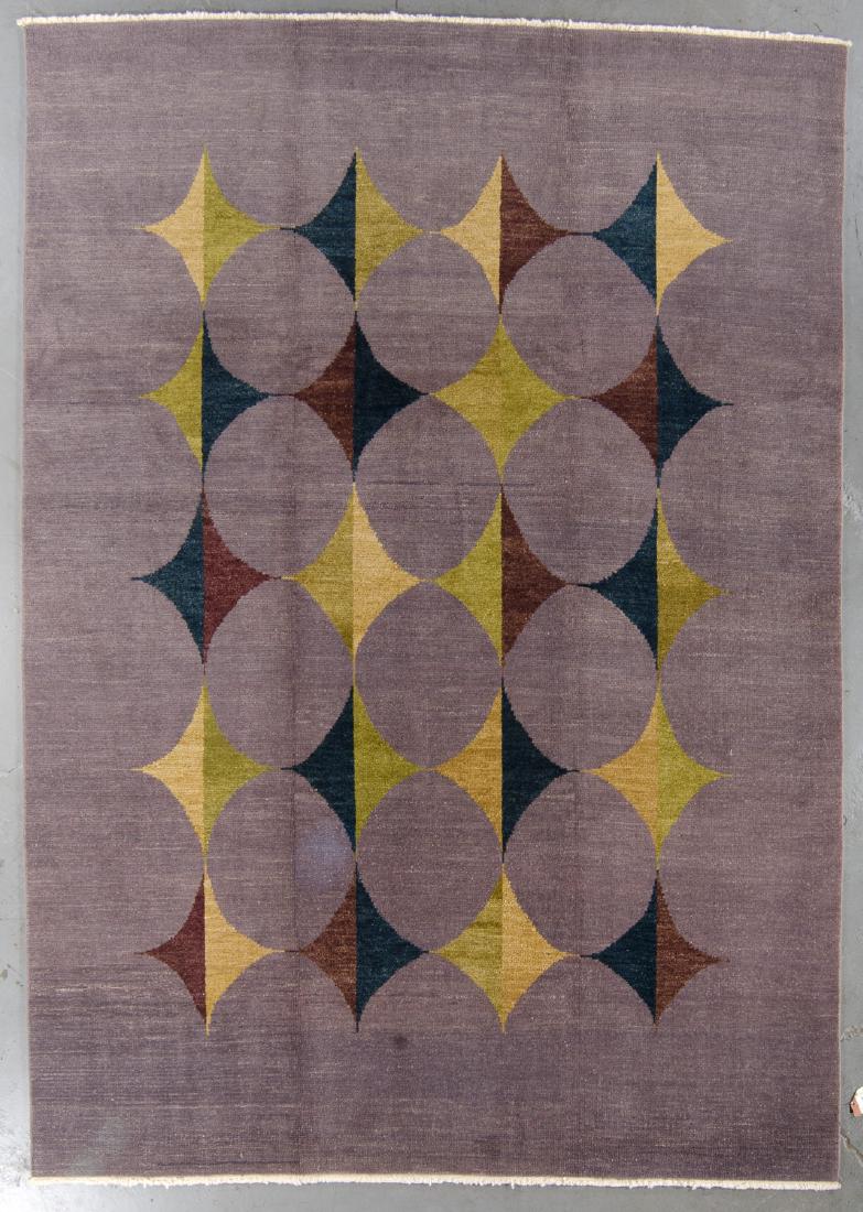 Modern Mid Century Style Natural Dye Rug: 8'2'' x (1 of 7)
