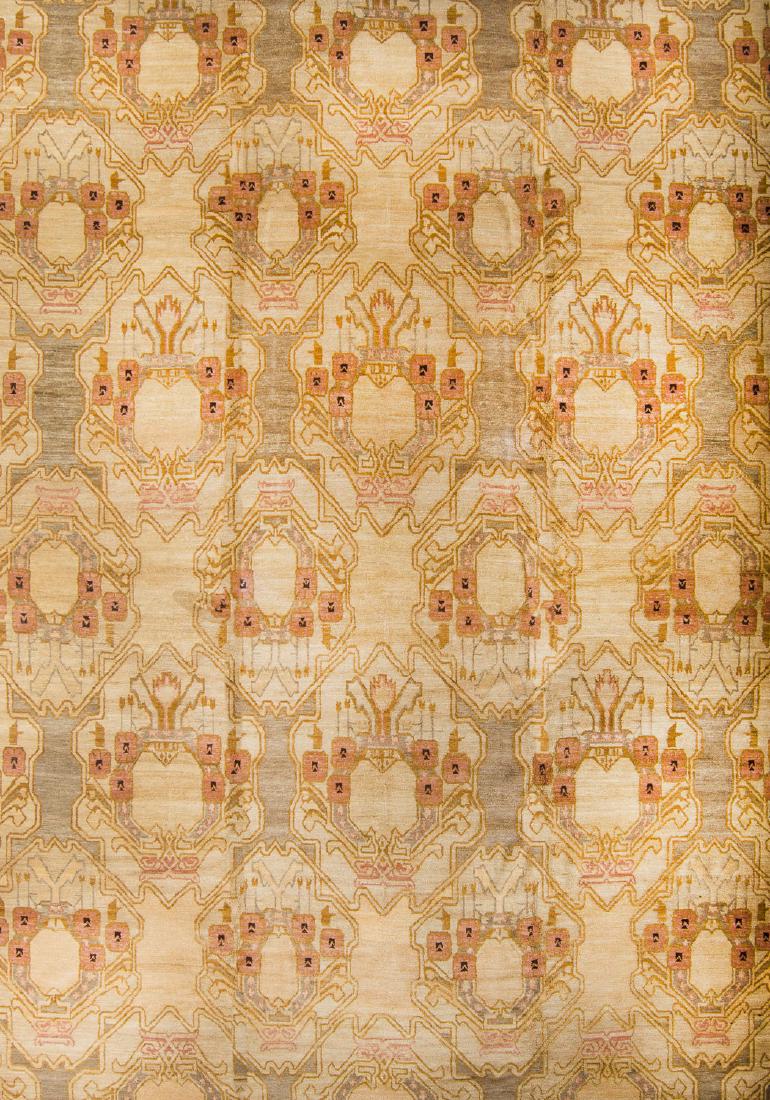 Modern Tibetan Rug: 12'4'' x 16'6'' (1 of 2)