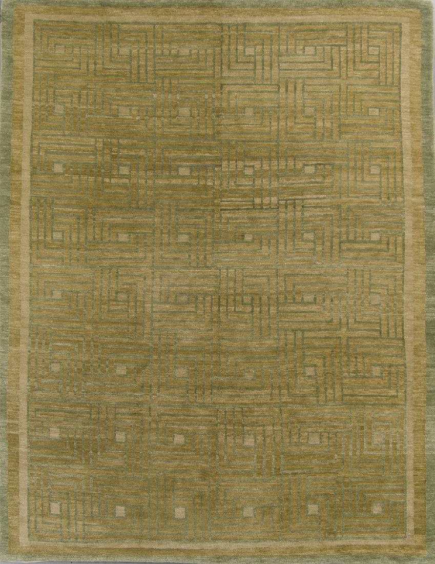 Modern Tibetan Rug: 8'1'' x 10'4'' (1 of 3)