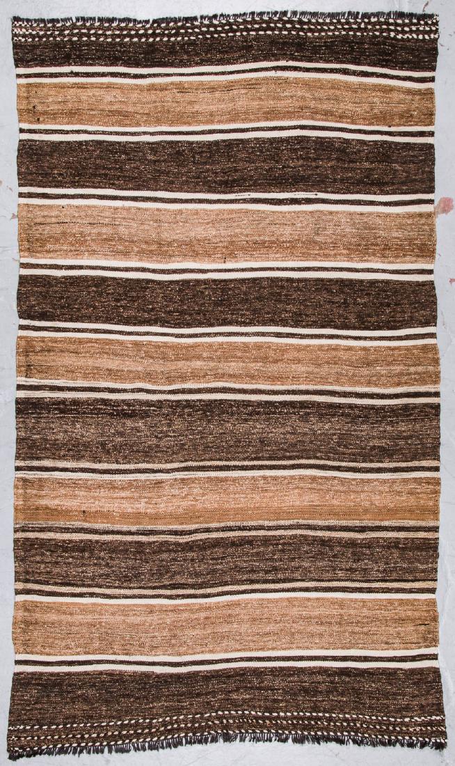 Antique Persian Nomadic Kilim: 5'6'' x 9'2'' (1 of 7)