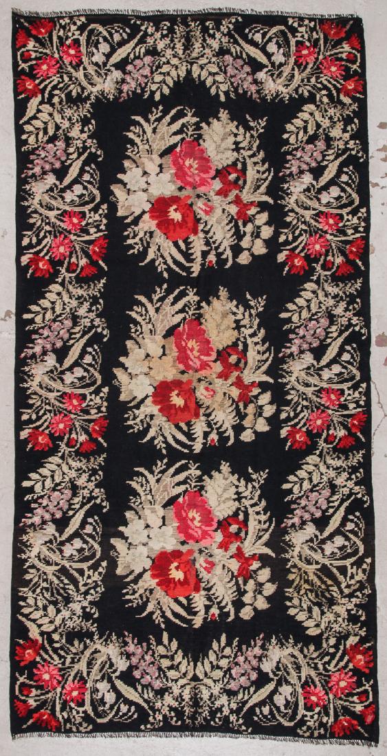 Antique Bessarabian Kilim: 5'11'' x 11'8'' (1 of 4)