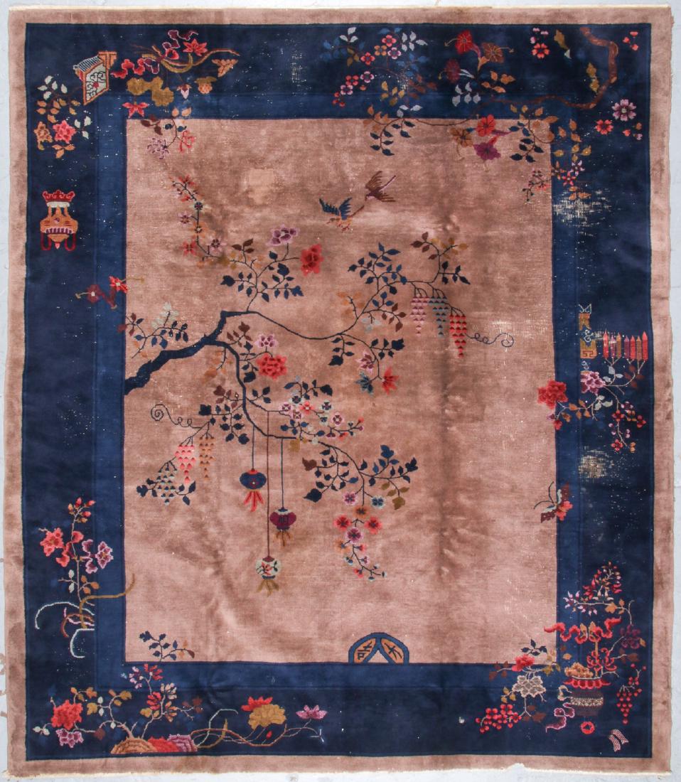 Art Deco Rug, China: 8'4'' x 9'7'': Art Deco Rug, China: 8'4'' x 9'7'' (254 x 292 cm). Early 20th c.