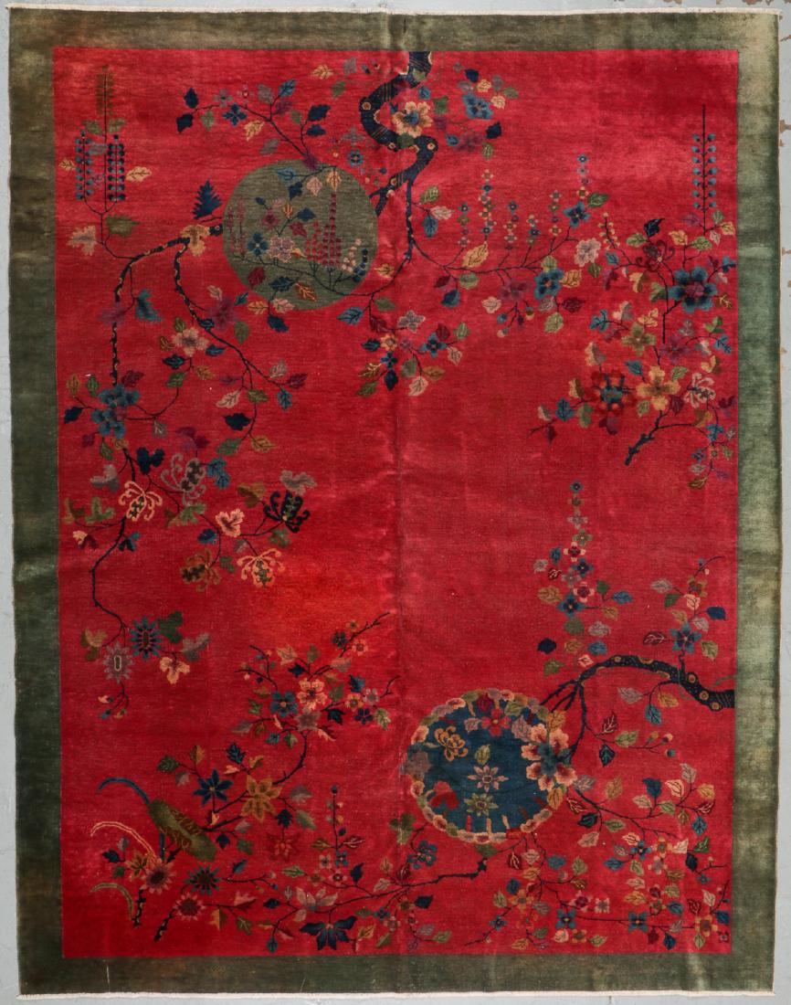 Art Deco Rug, China: 9' x 11'6'' (1 of 7)