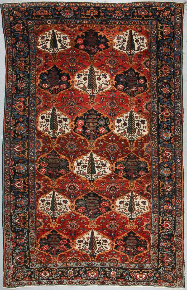 Antique Baktiari Rug, Persia: 7'3'' x 11'8'' (1 of 7)