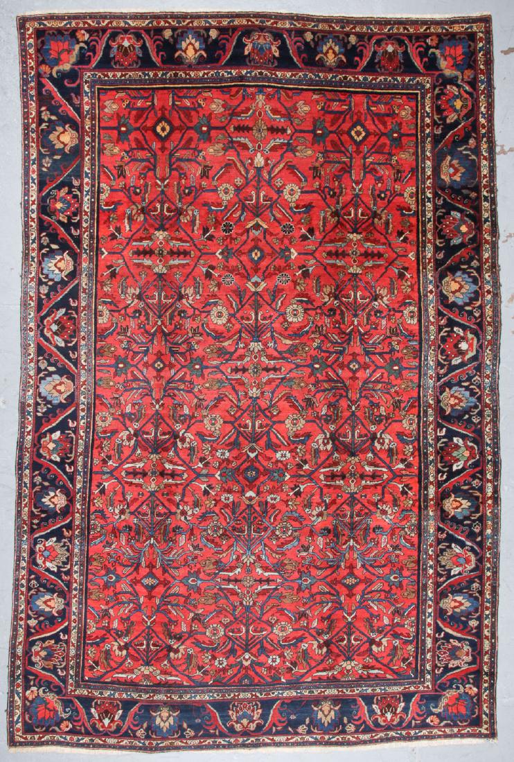 Antique Bidjar Rug, Persia: 8'1'' x 12'6'' (1 of 7)