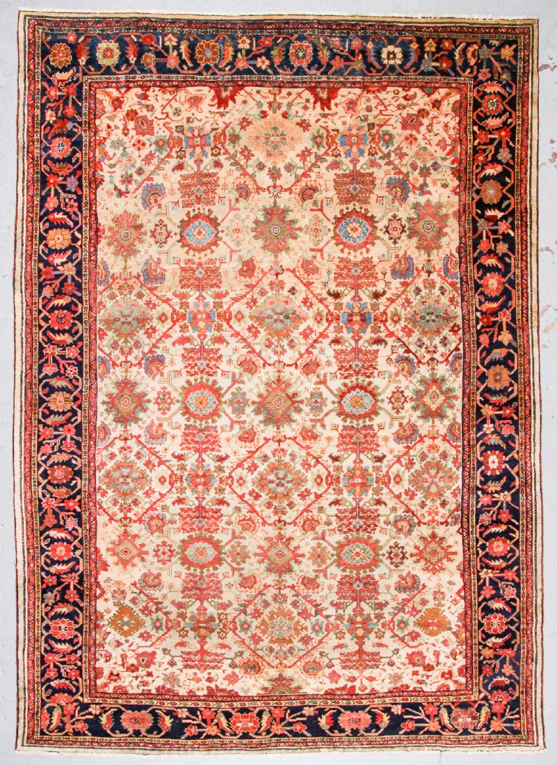 Antique Mahal Rug, Persia: 8'11'' x 12'7'' (1 of 7)