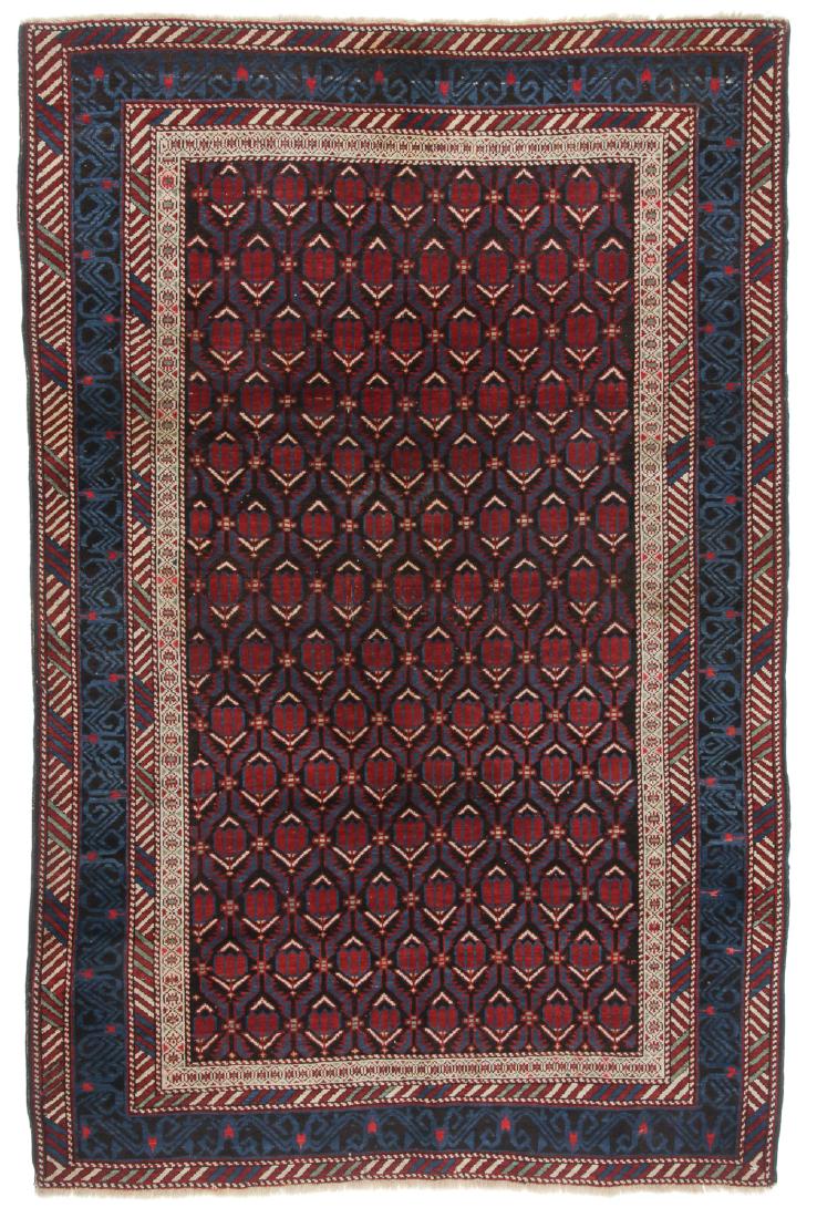 Antique Kuba Rug, Caucasus: 4' x 6'1'' (1 of 7)