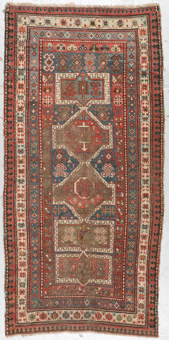 Antique Kazak Rug, Caucasus: 3'6'' x 7' (1 of 7)