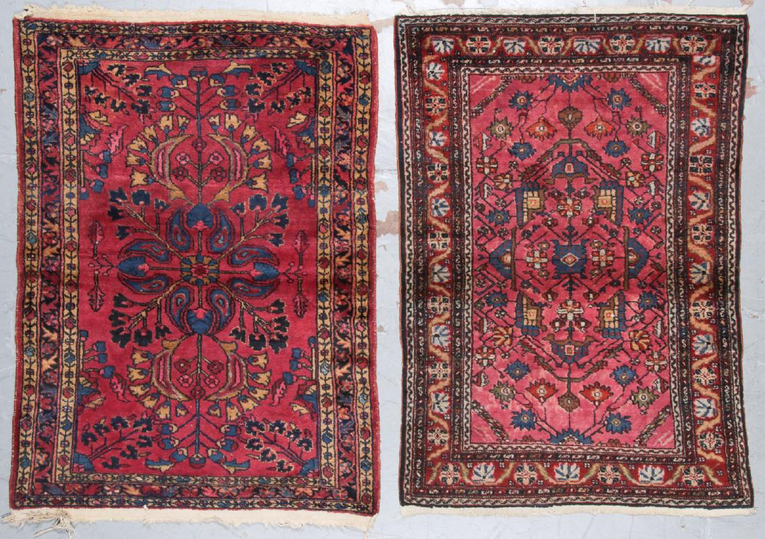 2 Antique Hamadan Rugs, Persia (1 of 5)