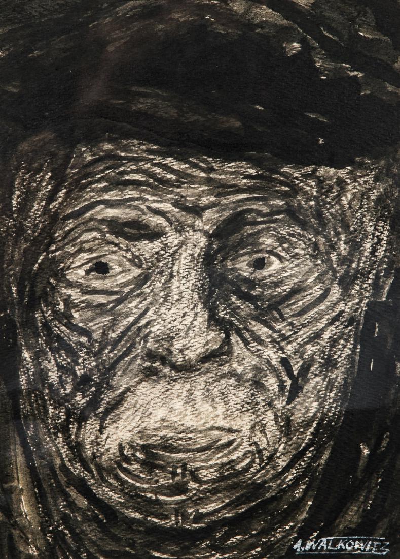 Abraham Walkowitz (1878-1965) Portrait of a Man (1 of 4)