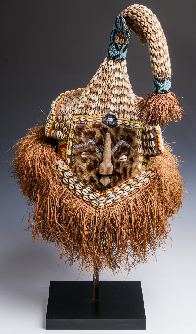 Kuba "Mukenga" Elephant Mask, DRC (1 of 7)