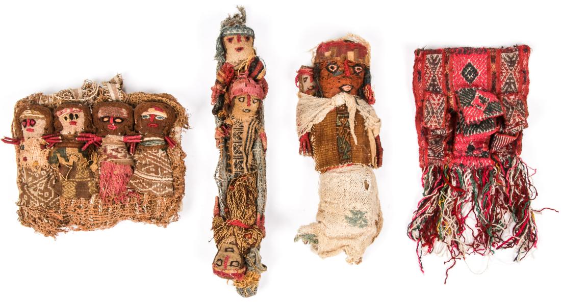 Lot of Chancay Pre-Columbian Style Dolls (1 of 6)