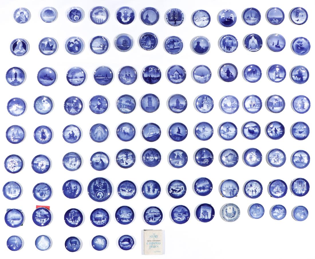 Rare Set of 98 Royal Copenhagen Christmas & (1 of 10)