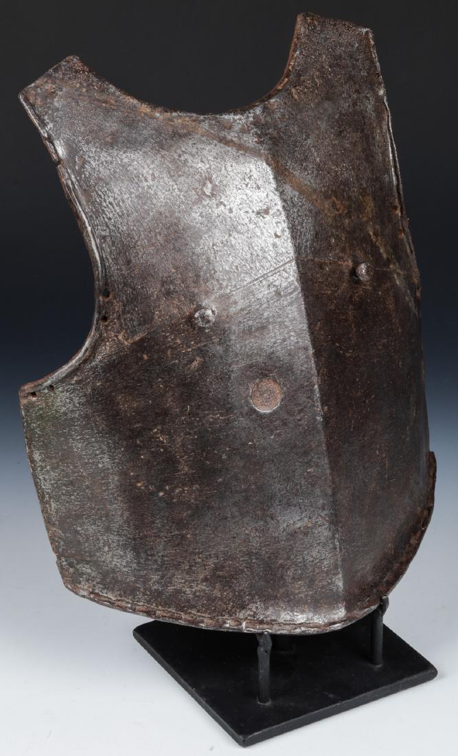 Spanish Colonial Forged Iron Armor Breast Plate (1 of 8)