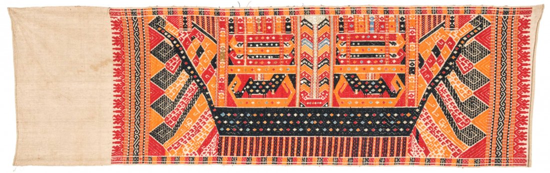 Tatibin/Ceremonial Cloth, South Sumatra, Indonesia (1 of 4)