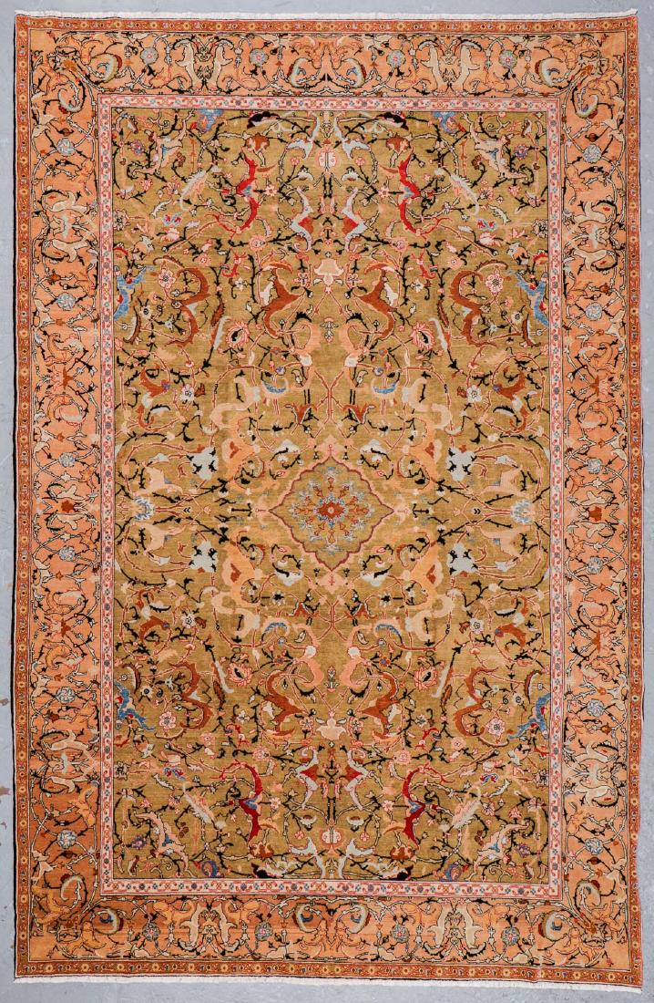 Tabriz Style Rug: 8'7'' x 13'2'' (1 of 2)